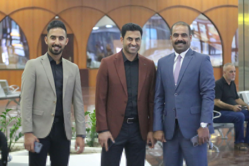الاولمبي الايراني يصل الى بغداد 