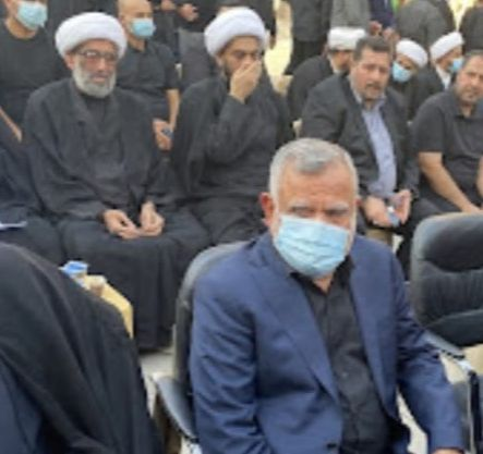 الصدر والعامري وحمودي يحضرون مجلس العزاء للفقيد ال