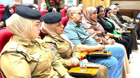 ورشة توعوية في البصرة  عن (دور الأسرة والمؤسسات ال