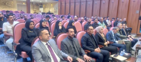   نقيب الصحفيين العراقيين يناقش الخطة الاعلامية خل