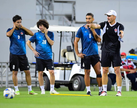 المنتخب الوطني يباشر تدريباته استعداداً لمواجهة سو