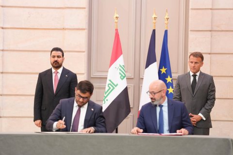 توقيع 6 مذكرات تفاهم مشتركة بين العراق وفرنسا