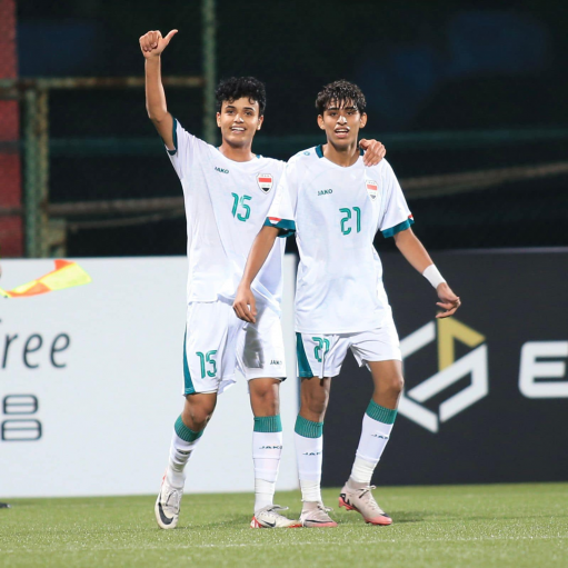 ناشئة العراق يضرب منتخب الصين تايبيه  بخماسية نظيف