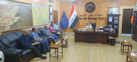 وفد وزاري يطلع على تنفيذ مفردات اللوائح الصحية الد