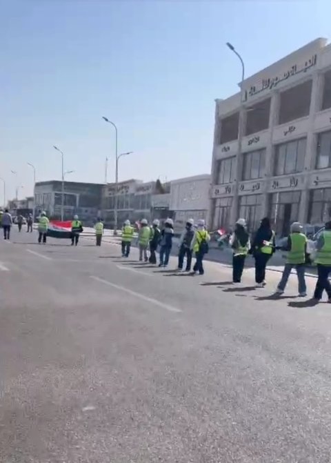 مهندسو وعلوميو البصرة يجددون تصعيدهم السلمي للمطال