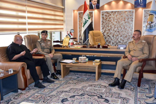قائد شرطة البصرة الجديد  يبدي تعاونا مهنيًا لدعم ا