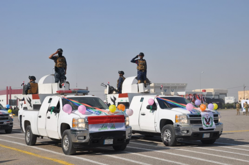 شرطة البصرة  تحتفل بالعيد السنوي الـ 99 لتأسيس الش