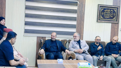 معاون محافظ البصرة يبحث مع السفير الايراني في العر