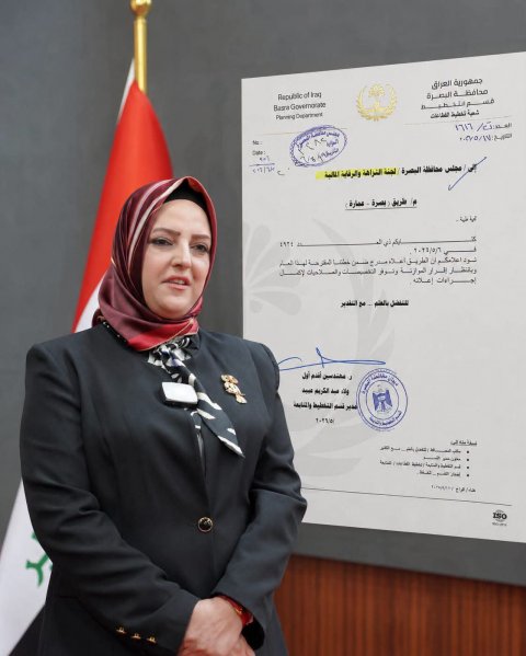 الناهي: مشروع طريق بصرة – عمارة جاهز للإعلان بعد إقرار موازنة 2026