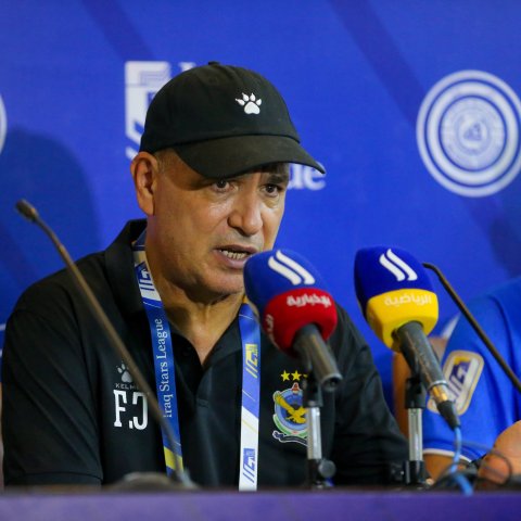 مدرب الجوية : قدمنا مباراة قوية امام فريق يمتلك عناصر شبابية