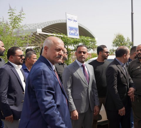 انطلاق عمليات تسويق محصول الحنطة في سايلو البصرة