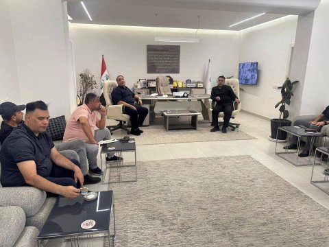 فرع توزيع كهرباء النجف يناقش الاستعدادات الخاصة بزيارة وفاة 
