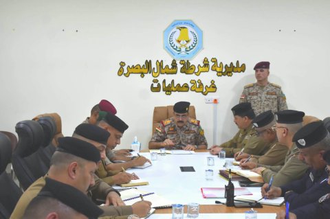 قائد عمليات البصرة  يوجه  برفع الجاهزية إلى أقصى مستوياتها وتكثيف الجهد الاستخباري والاستباقي وملاحقة المطلوبين