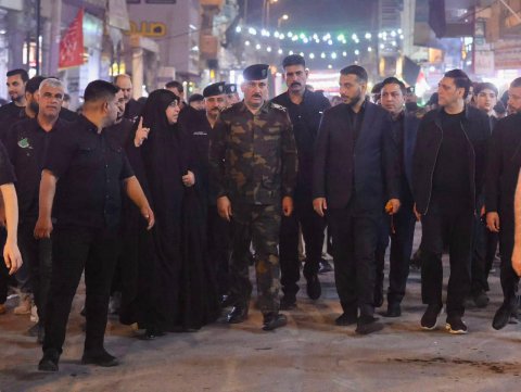 محافظ النجف يزور مدينة الكوفة المقدسة للاطلاع على الخطة الخد