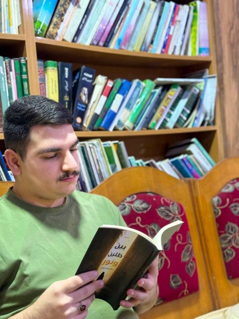 ولادة قاص مبدع …..طالب بصري يصدر مجموعته القصصية الأولى (بين