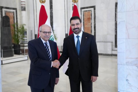 رئيس الوزراء يستقبل نظيره اللبناني