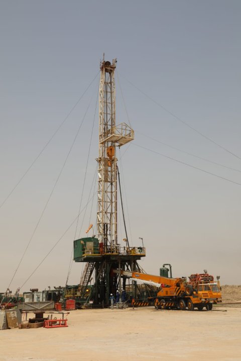 شركة الحفر العراقية تباشر اعمال استصلاح البئر ZB-510 في حقل 