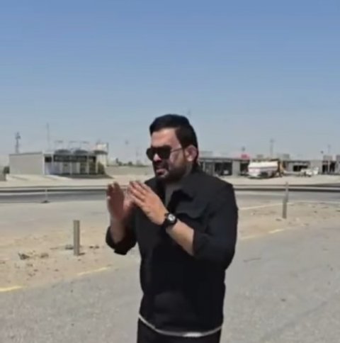 الصالحي يمهل الشركة المنفذة الاستدارات طريق ام قصر - سفوان 15 يوما ويحذر بإحالة الملف الى النزاهة