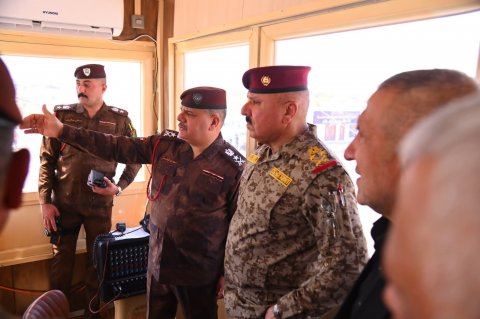 مدير مكتب القائد العام للقوات المسلحة يطّلع على الخطة الأمني