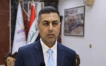المباشرة بمشروع البنى التحتية  لطريق صناعية حمدان في البصرة