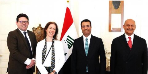 موانئ العراق تؤكد دعمها للتعاون مع مكتب الهيدروغرافيا البريط