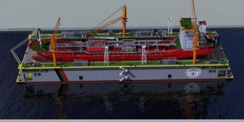 موانئ العراق: تعلن تنفيذ أول حوض عائم لصيانة السفن العراقية 