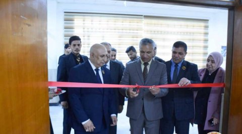 افتتاح  عيادة تدريب وفحص وقاعة ذكية في كلية التقنيات الصحية 