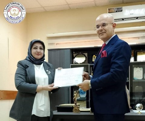 شؤون المرأة في ديوان محافظة البصرة تبحث مع مدير المعهد الديمقراطي الوطني( N D I 