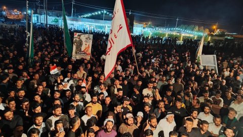 الحراك الشعبي في قضاء المدينة شمال البصرة  يحذر من تغيير القائممقام كونه نزيه