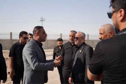 حكومة البصرة تبحث مع ممثلية المواكب الحسينية الاستعدادات الت