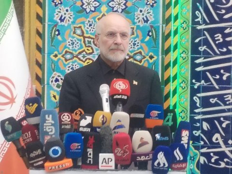رئيس مجلس الشورى الإيراني: الروابط والعلاقات بين الشعبين الع