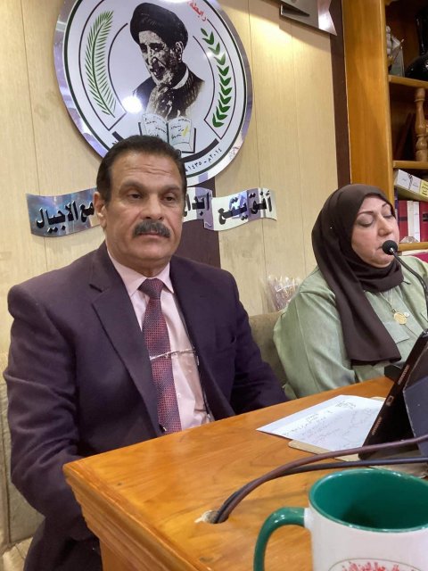 رابطة مصطفى جمال الدين  بالبصرة  تضيف ابن  الناصرية  الدكتور