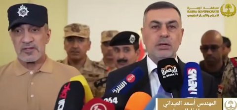 وزير الداخلية الكويتي يعلن من منفذ سفوان :  سيتم اعادة فتح م