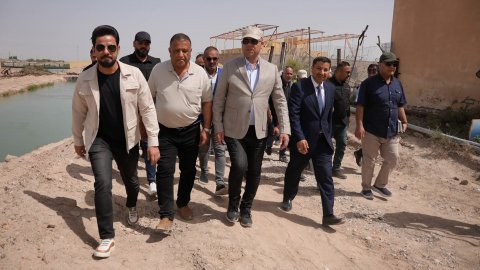 إعادة الحياة لمنظومة الضخ.. موانئ العراق تبدأ معالجة الأعطال وتنظيم قناة الدعة الاروائية