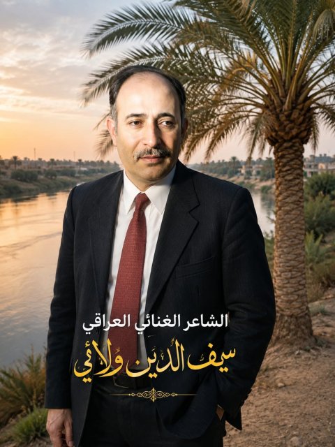 شخصية من بلادي ... سيف الدين ولائي.. شاعر الألف أغنية الذي ه