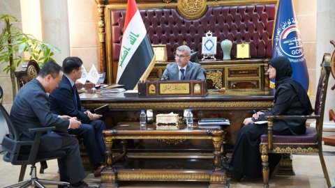 موانئ العراق تبحث مع شركة دايو الكورية تعزيز التعاون في مشرو
