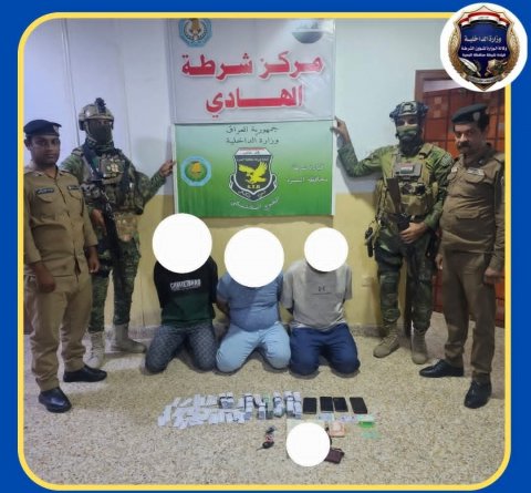 كمين محكم يطيح بثلاثة متهمين بحوزتهم 1600 حبة مخدرة في البصر