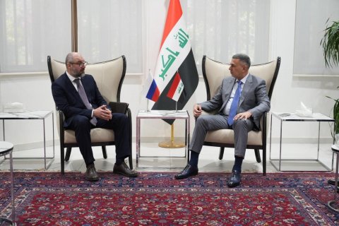 محافظ البصرة يبحث مع القنصل الروسي الجديد العديد من القضايا 