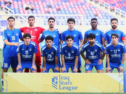 اربيل يدك شباك النجف برباعية في دوري النجوم  النجف / المرسى 