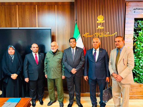 محافظتا البصرة وخوزستان تبحثان التعاون المشترك في مجالات الز