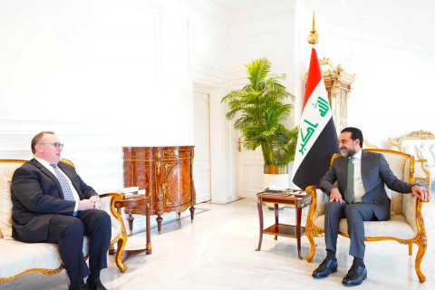 رئيس حزب تقدم يبحث مع القائم بالأعمال الأميركي الأوضاع في ال