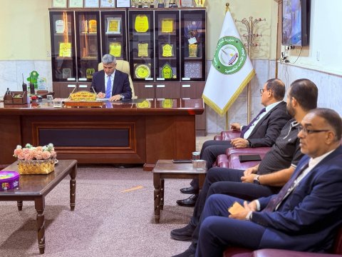 معاون محافظ البصرة يؤكد دعم الحكومة المحلية للقطاع الشبابي والرياضي