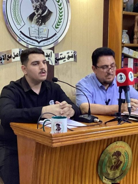 رابطة مصطفى جمال الدين بالبصرة  تحتفي بموهبة سردية واعدة الش
