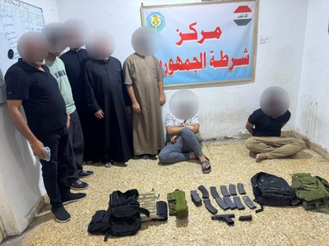 القبض على تسعة متهمين على خلفية مشاجرة ب