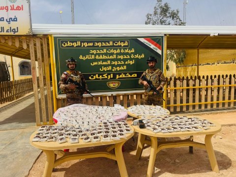 قوات الحدود تُحبط محاولة تهريب بالون هوائي محمّل بأكثر من 34