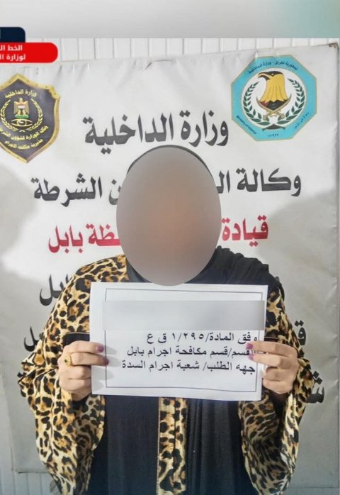 بعجلات حديثة وصكوك مزورة .. كمين أمني يُسقط متهمة مطلوبة بعد
