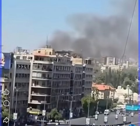 انفجار مجموعة عبوات ناسفة قرب الفندق الذي يقيم به ماكرون بدم