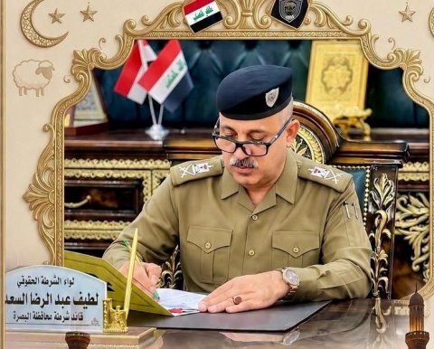 قائد شرطة البصرة يدعو المواطنين للتعاون 