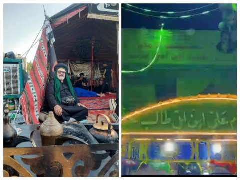 مع حلول محرم.. البصرة تتشح بالسواد وفاءً لسيد الشهداء الإمام
