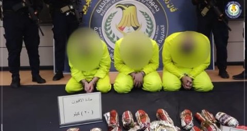 مديرية شؤون المخدرات : محاصرة 3 تجار دوليين وانتشال 30 كغم م